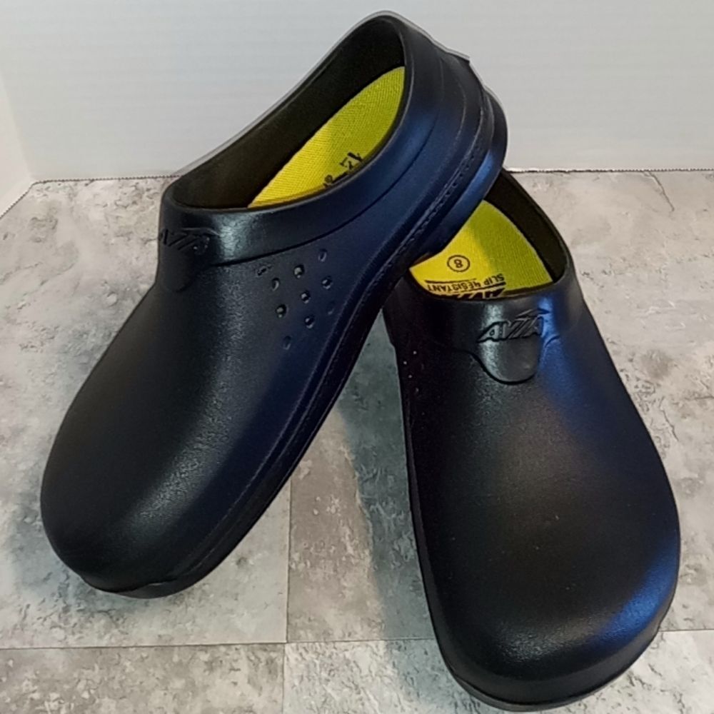 Avia Flame Slip Resistant Clogs for Women, Slip On Work Shoes Size 8 - Picture 6 of 13